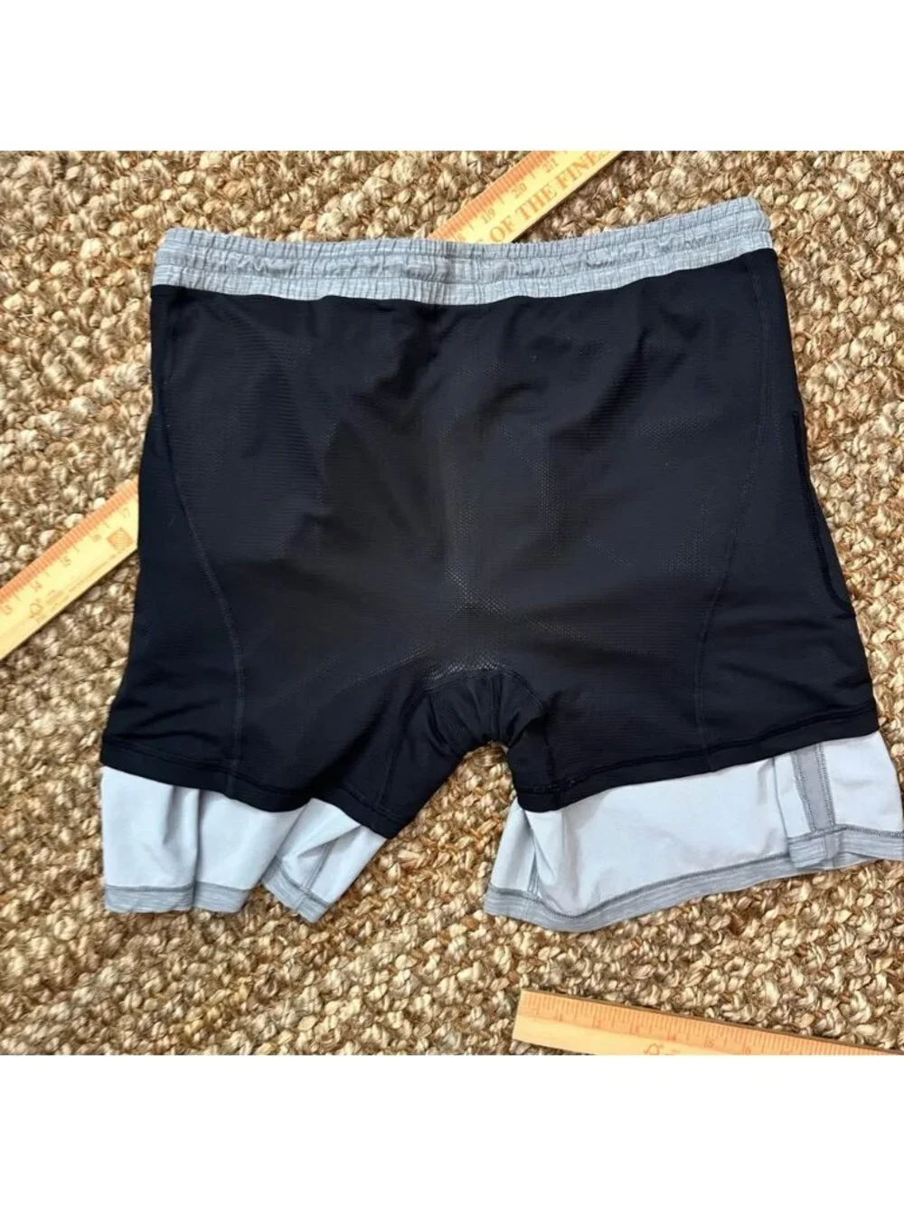 Lululemon Pace Breaker Shorts Gray Men Large 7